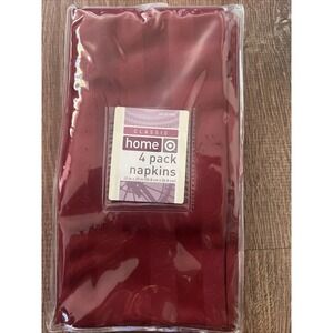 Target Casual‎ Home Red Cloth Napkins - 4 Pack, NEW